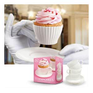 Tea Cupcake de Silicona uso